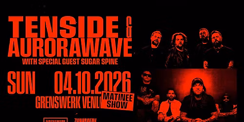 Tenside + Aurorawave – Devour The Dark in Grenswerk — muziek in Venlo