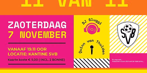 4 daag veur 11 van 11 — Uitgaan in Venlo